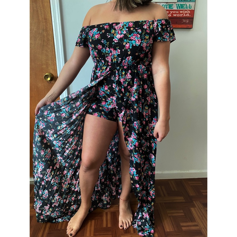 Floral Romper / Dress